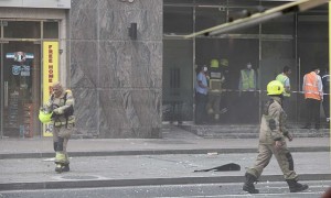 آتش سوزی در برج سلافه دبی در دبی مارینا