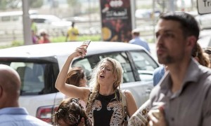 آتش سوزی در برج سلافه دبی در دبی مارینا