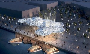 نُه ایستگاه در امتداد کانال آبی دبی