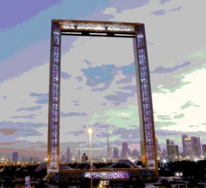 دبی فریم (Dubai Frame) به روی تمامی مردم باز شد