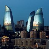 برج های شعله باکو ؛ مرتفع‌ترین برج های پایتخت آذربایجان