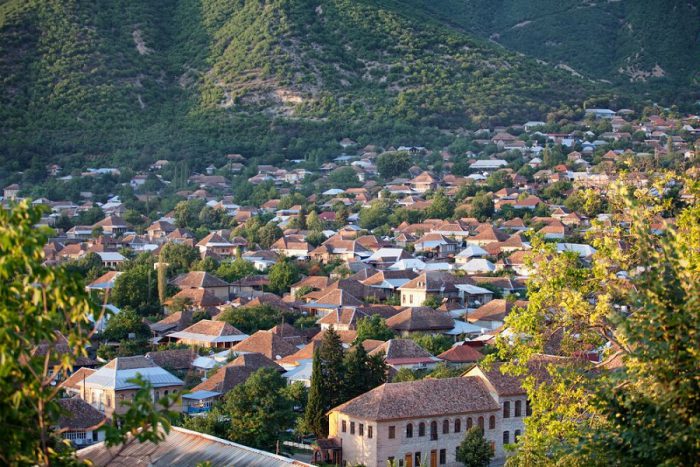 شهر شکی در آذربایجان