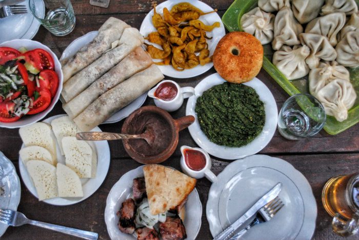 غذا های گرجستان
